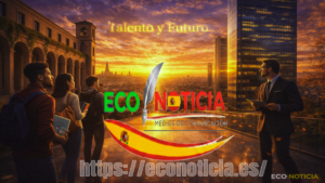 Representación visual de las facilidades de residencia para estudiantes y atracción de talento en España.