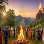 Una vibrante y gozosa celebración del Nowruz a nivel global y espiritual que une a diferentes culturas y creencias, diseñada para ECO NOTICIA.