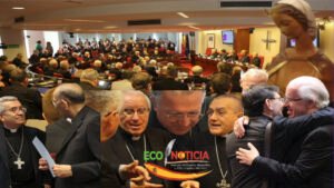 Sesión inaugural de la 129ª Asamblea Plenaria de la Conferencia Episcopal Española con Mons. Luis Argüello.