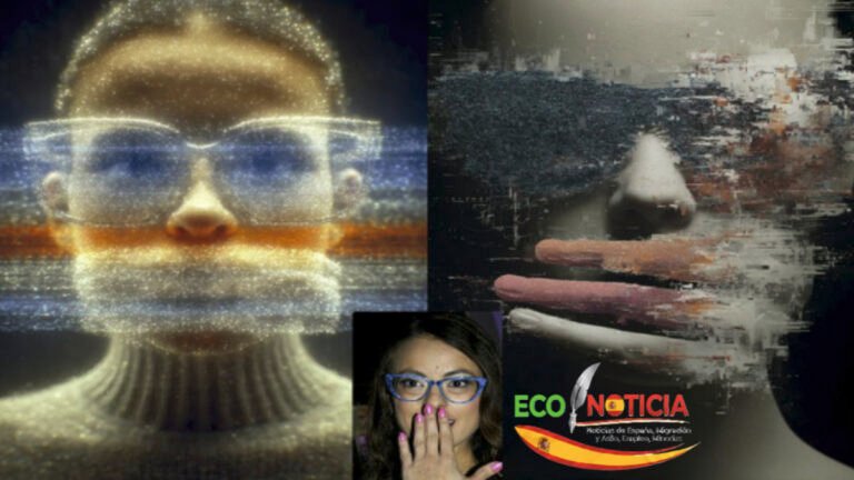 Una composición artística de la exposición Genoma Artístico que muestra un retrato original junto a reinterpretaciones digitales generadas por inteligencia artificial.