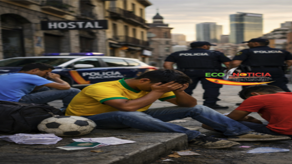 Fraudes en inmigración en España víctimas futbolistas abandonados en Madrid