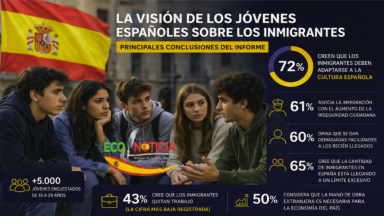 opinión de jóvenes españoles sobre la inmigración en España y percepción de seguridad