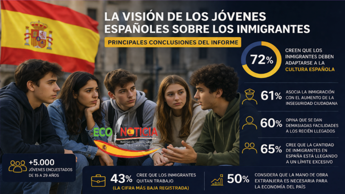 opinión de jóvenes españoles sobre la inmigración en España y percepción de seguridad