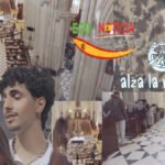 Letra de la canción: "Alza la Mirada", imagen promocional del himno oficial para la visita del Papa a España con el logo de ECO NOTICIA.