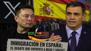 Musk acusa a Sánchez por inmigrantes en España en medio del debate sobre la regularización migratoria