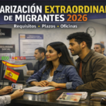 regularización extraordinaria de migrantes 2026 en oficinas de extranjería en España