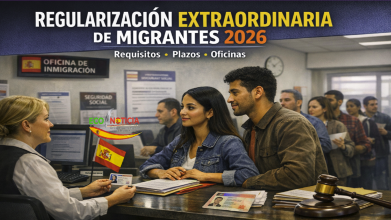 regularización extraordinaria de migrantes 2026 en oficinas de extranjería en España