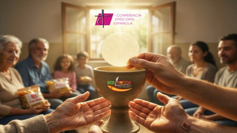 "Personas compartiendo un momento de solidaridad y caridad en el Día de la Caridad en España, representando el apoyo comunitario y la ayuda humanitaria de Cáritas."