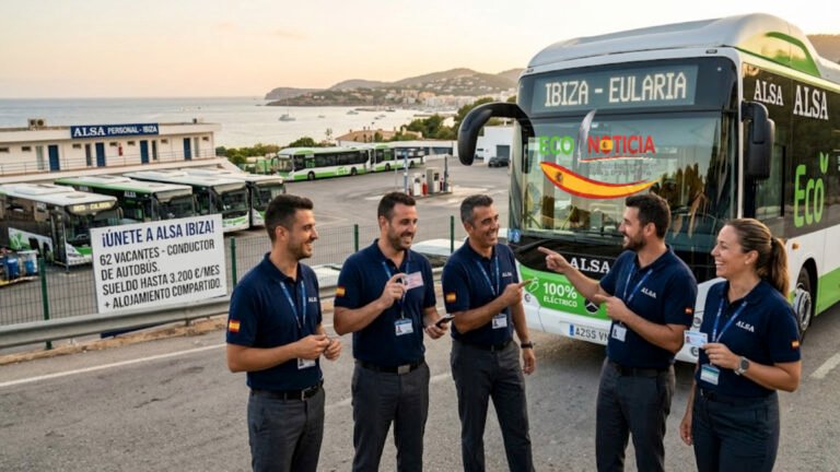 empleo en España conductores de autobús ALSA Ibiza