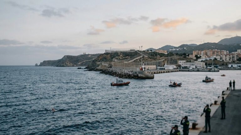Devoluciones de migrantes en Ceuta y vigilancia de la costa