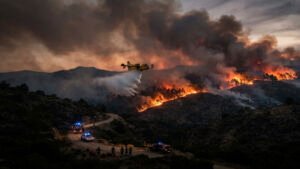 Incendio en Guadalajara, mayor fuego forestal de España en 2026