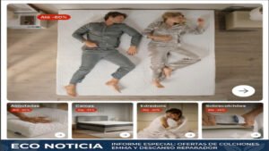 Ofertas de colchones Emma y artículos de descanso destacados por ECO NOTICIA