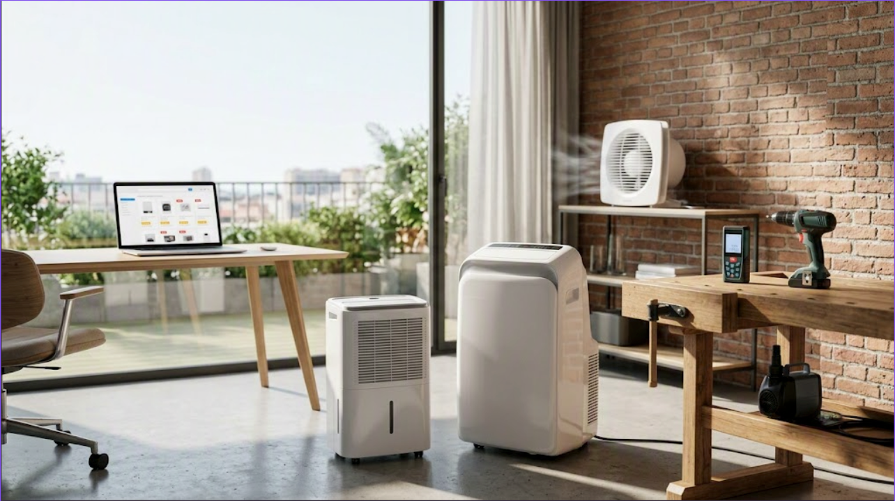 Trotec España con productos de climatización, herramientas y medición