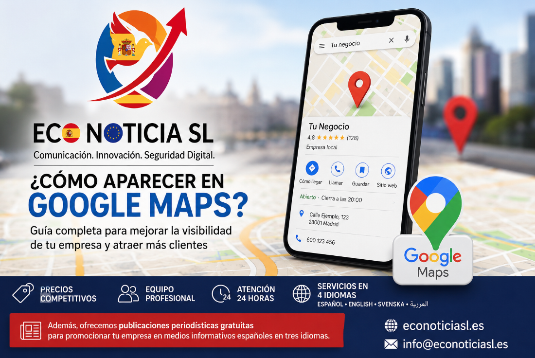 Cómo aparecer en Google Maps para mejorar la visibilidad de una empresa