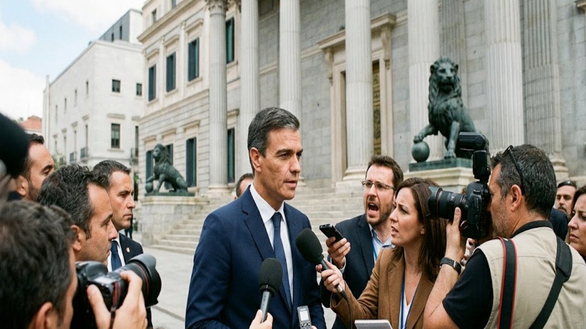 Periodistas cubren la crisis política provocada por la situación migratoria en Ceuta