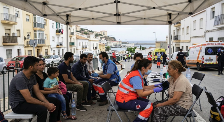 Atención médica a migrantes durante la emergencia sanitaria en Ceuta