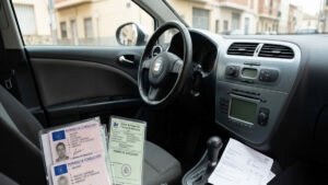 Documentos obligatorios llevar en el coche en España