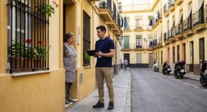 Comercial de DIGI trabajando en Málaga y Sevilla
