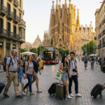 España será el país más visitado del mundo en 2040 con turistas en Barcelona
