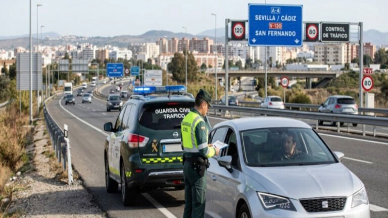 Multas de tráfico más comunes en España durante un control de carretera