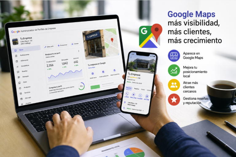 Gestión profesional del perfil de empresa en Google Maps