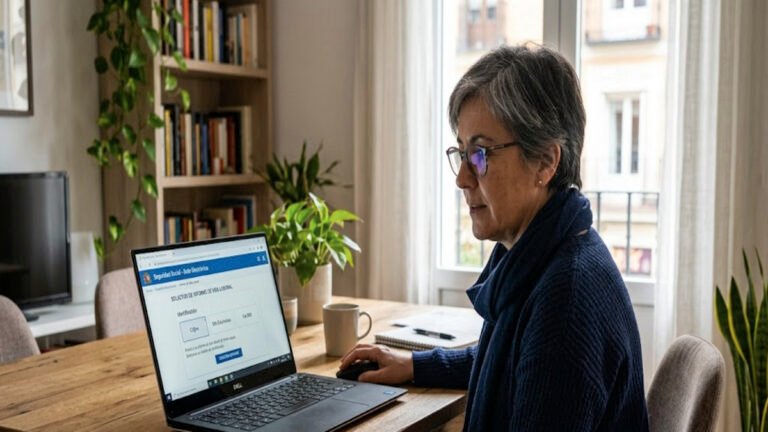 Vida laboral: cómo pedirla por internet en España y qué información aparece en el documento 5 Cómo pedir la vida laboral por internet en España
