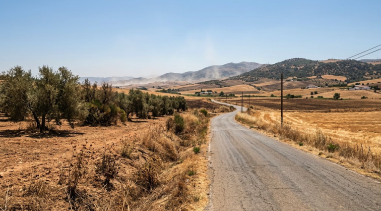 Calor extremo en Andalucía durante una jornada de altas temperaturas