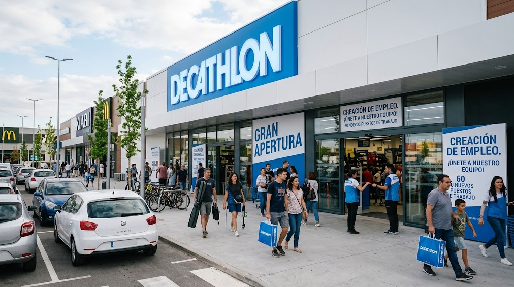 Nueva tienda de Decathlon en Aranjuez con oferta de 10 puestos de vendedor