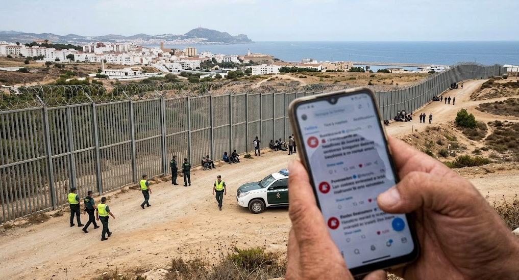 Desinformación sobre Ceuta y su difusión en redes sociales