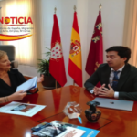 Doctor Honoris Causa José Daniel Martínez durante un encuentro en Alcantarilla