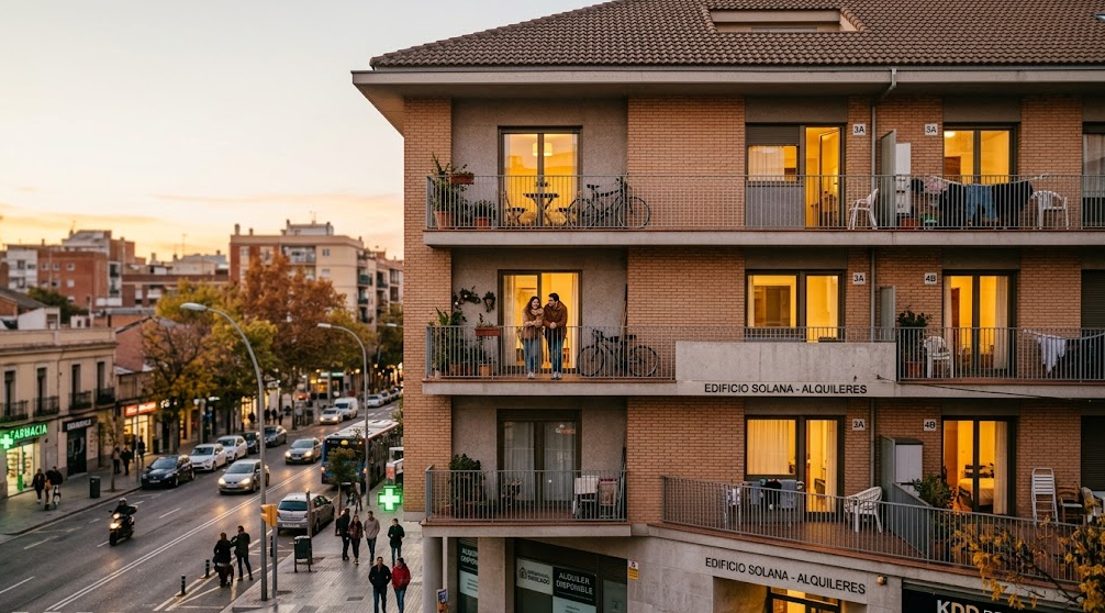 Edificio residencial de viviendas en alquiler en España
