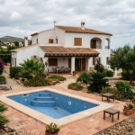 Jacuzzi de una villa turística en Cullera donde murió una pareja irlandesa