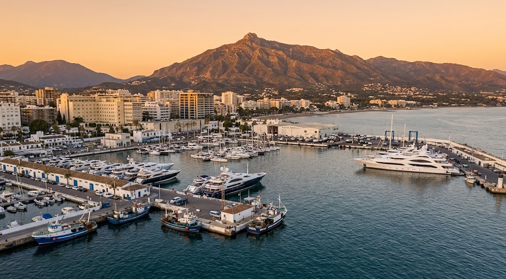 Puerto de la Bajadilla en Marbella y su futura ampliación