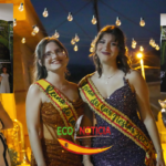 Gisela García Sánchez y Andrea Cristina Stratulat, Reinas de las Fiestas de Mahoya 2025 en Abanilla