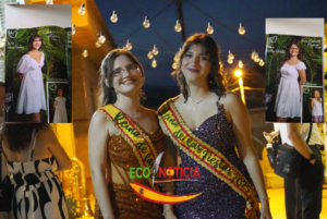Gisela García Sánchez y Andrea Cristina Stratulat, Reinas de las Fiestas de Mahoya 2025 en Abanilla