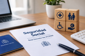 Cambios en la Seguridad Social tras el Real Decreto-ley 31/2026: bajas laborales, prestaciones y ayudas económicas.
