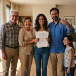 Documento de contrato de arrendamiento y llaves de vivienda en el contexto de los nuevos decretos de alquiler en España.
