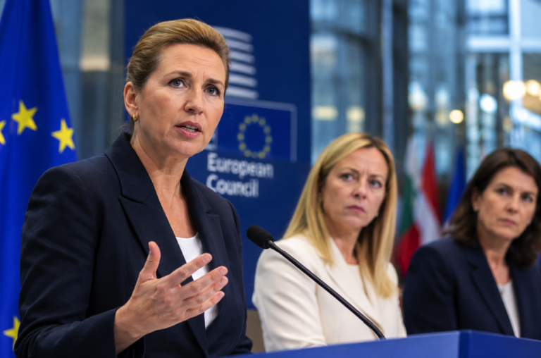 Líderes europeos debaten el plan de regularización de migrantes en España durante una reunión de la Unión Europea.
