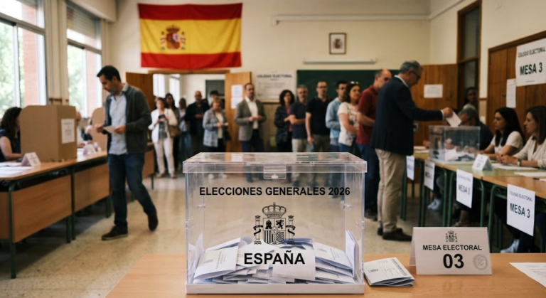 Elecciones generales anticipadas en España el 29 de noviembre de 2026
