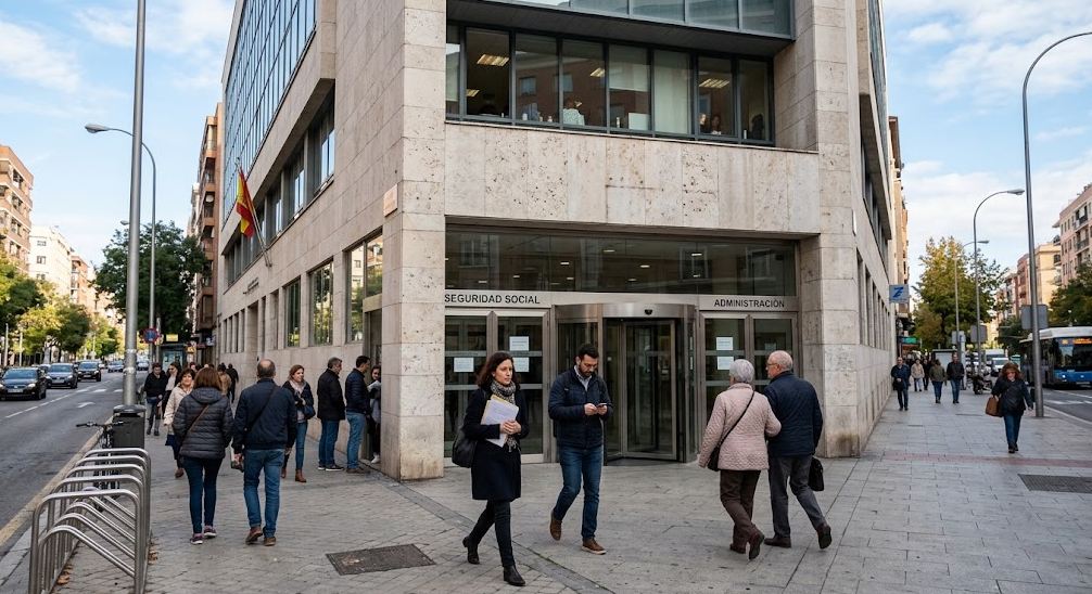 Sede administrativa de la Seguridad Social en España.